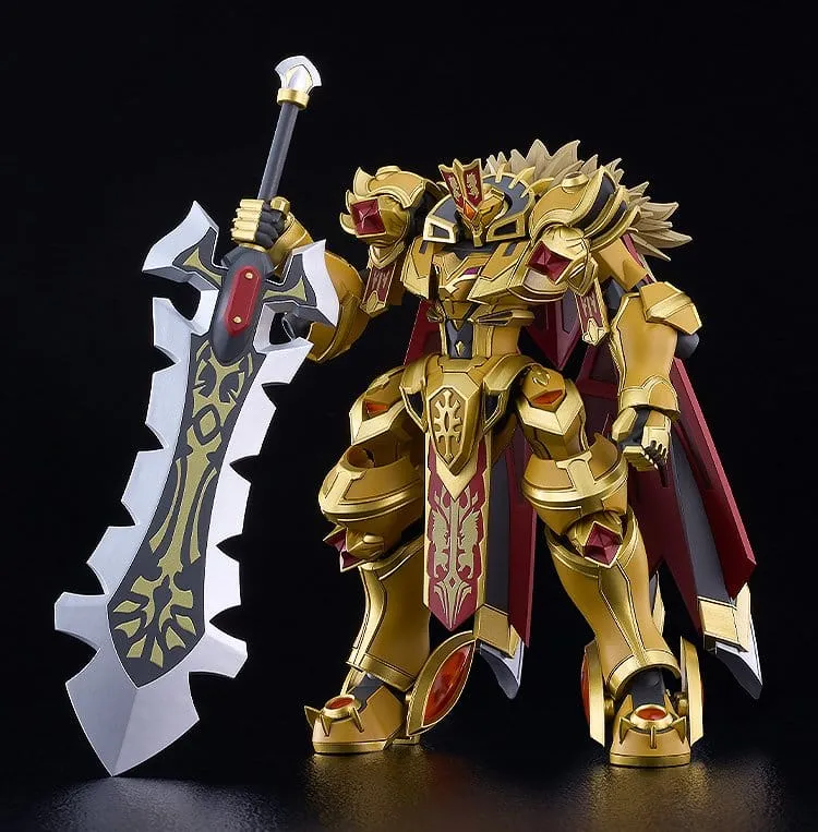 Knight's & Magic Moderoid Plastic Model Kit Goldleo 135mm